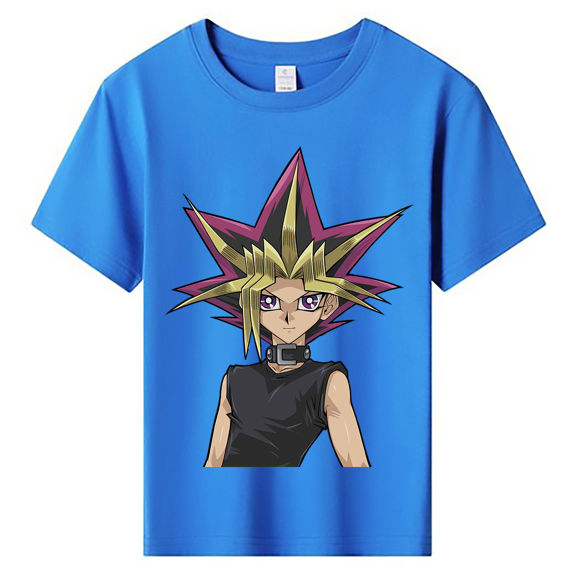 （画像用） 遊☆戯☆王 Yu-Gi-Oh! 綿100％キッズTシャツ（フロントプリント）